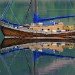 Boat reflection